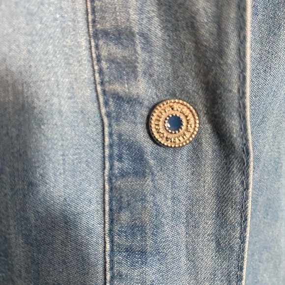 Bianca Maria Caselli Shirt Blouse Floral Lace Size XXL - Picture 4 of 9